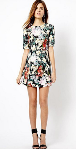 Vestido Floral Print