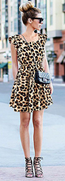 Vestido Leopardo