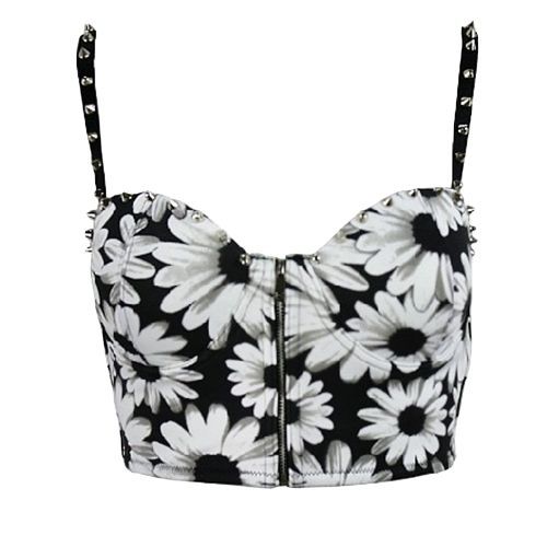 Cropped Top Floral