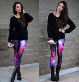 Calça Legging Galaxy